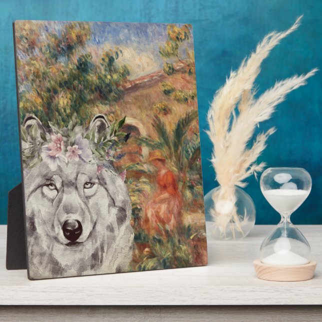 Wolf and Renoir's Farmhouse  Plaque (Side)