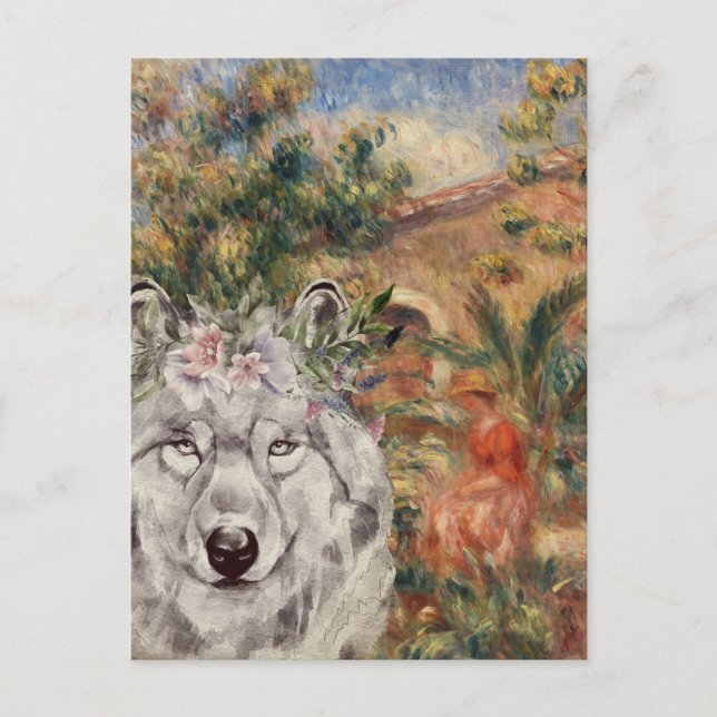 Wolf and Renoir's Farmhouse  Postcard (Front)