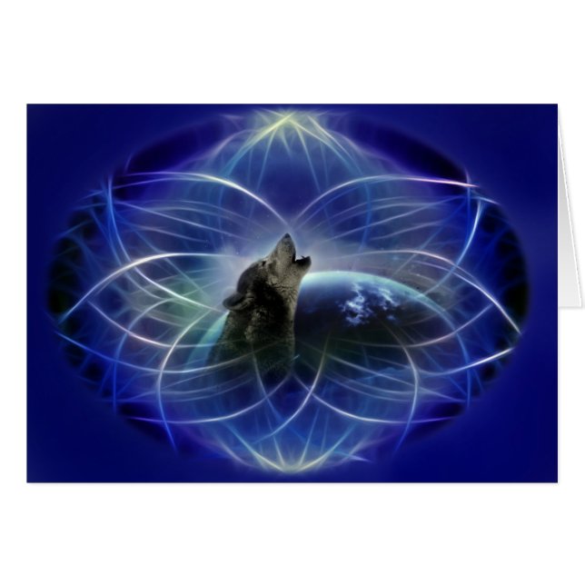 Wolf and the dreamcatcher (Front Horizontal)