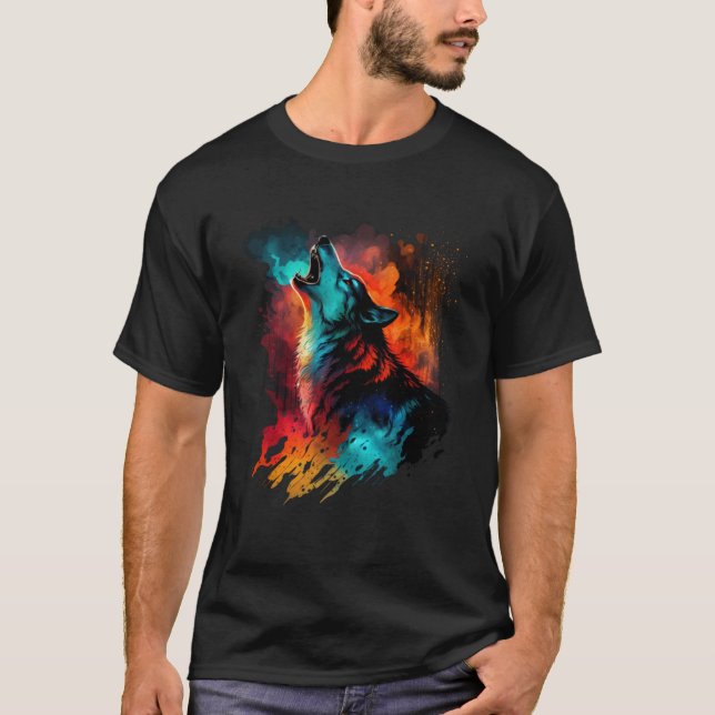 Wolf And Wolves Men Women Kids  42 T-Shirt (Front)