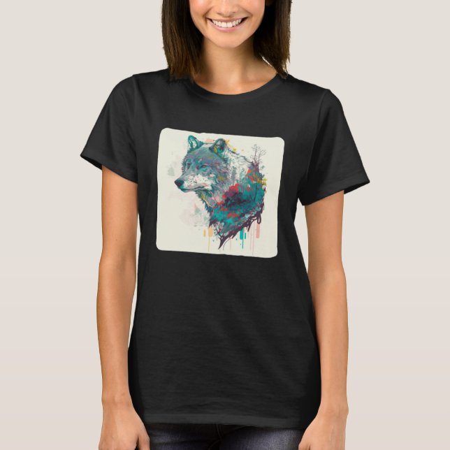Wolf And Wolves Men Women Kids  8 T-Shirt (Front)