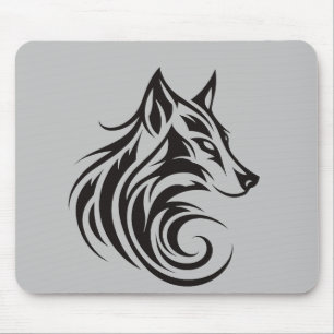 Wolf Animal Freedom World Wildlife Wonder Vector Mouse Pad