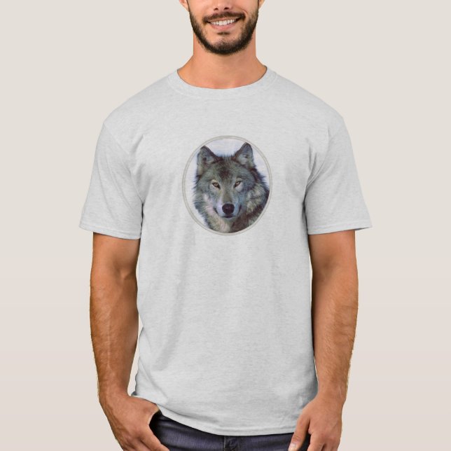 Wolf animal totem T-Shirt (Front)