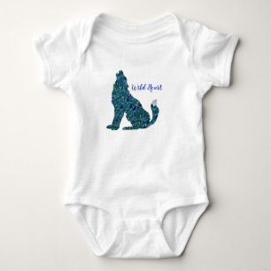 Wolf Art Jersey Bodysuit