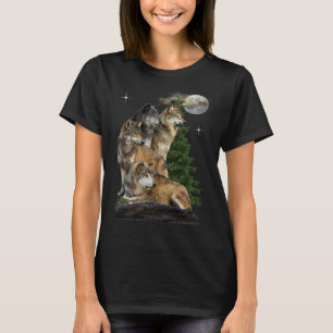 wolf art t-shirts