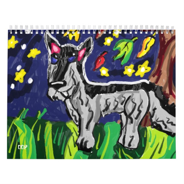 wolf arts calendar (Cover)