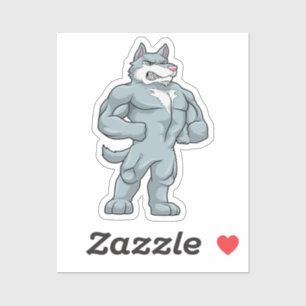 Wolf as Bodybuilder extreme