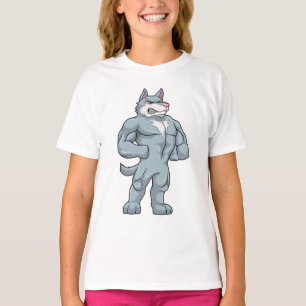 Wolf as Bodybuilder extreme T-Shirt