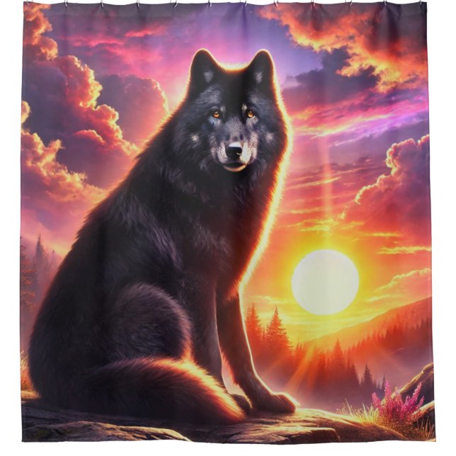 Wolf at Sunset (Front)