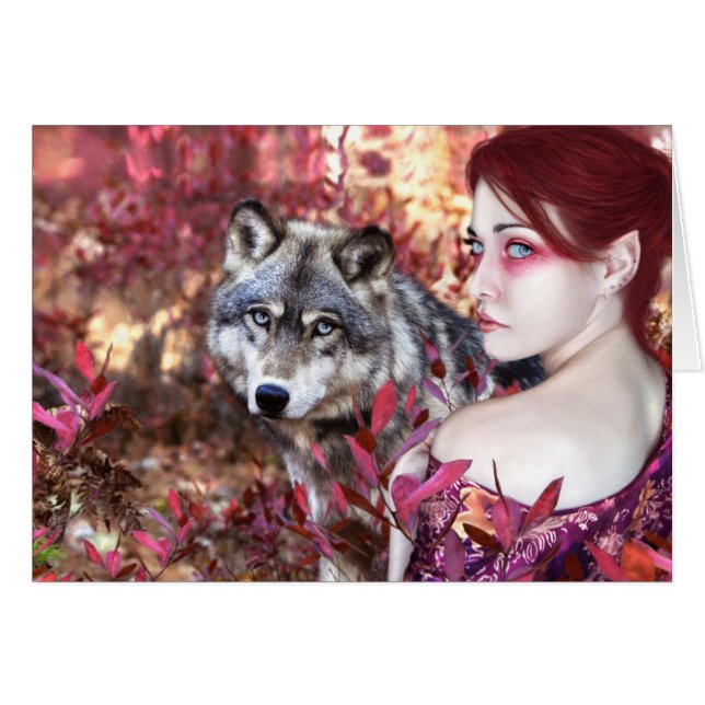 Wolf Autumn (Front Horizontal)