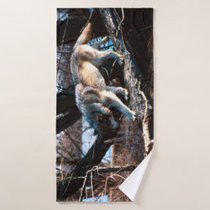 Wolf Bath Towel