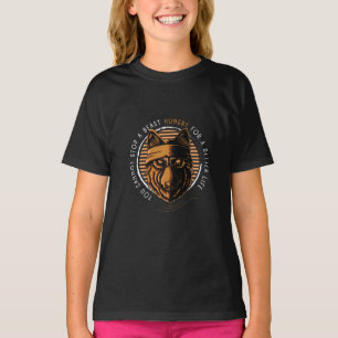 Wolf Beast with Life Quotes T-Shirt