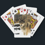 Wolf Bicycle Playing Cards<br><div class="desc">Wolf</div>