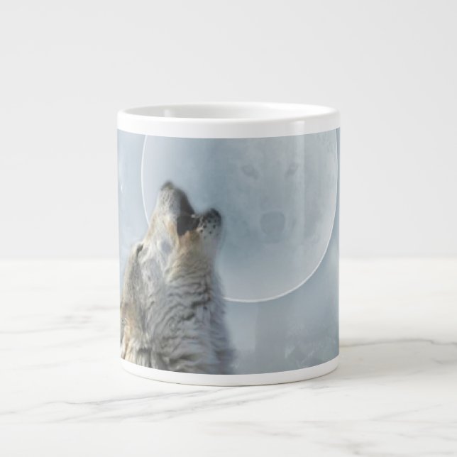 Wolf Blue Moon Specialty Mugs (3) styles (Front)