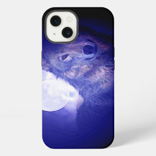 Wolf & Blue Night iPhone 13 Case