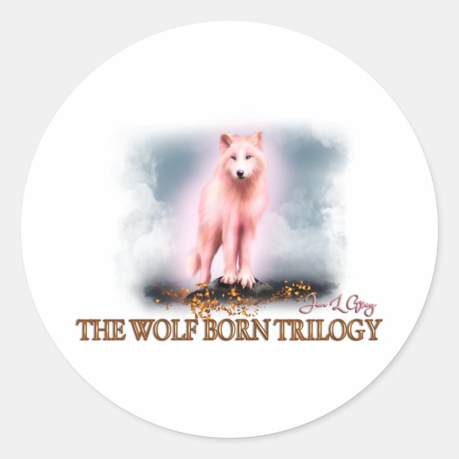 Wolf Born Trilogy Stickers (Front)