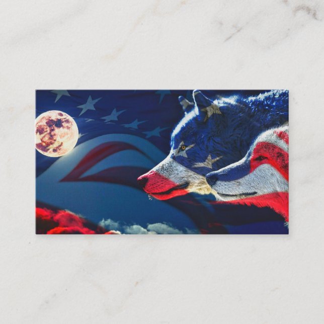 Wolf Business Card (Front)