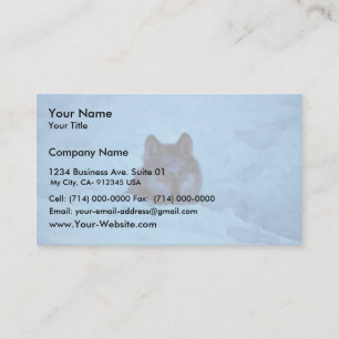 Wolf Business Card