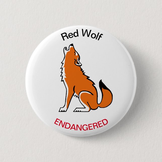 Wolf - button (Front)