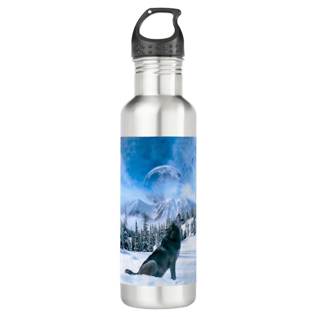 Wolf Call 710 Ml Water Bottle (Front)