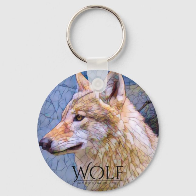 WOLF [Can key chain] Keychain (Front)
