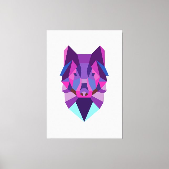 Wolf Canvas Print (Front)