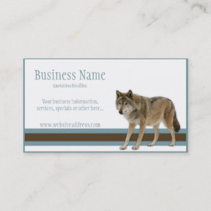 Wolf Cartes de visite