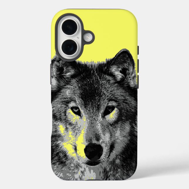 Wolf Case-Mate iPhone Case (Back)