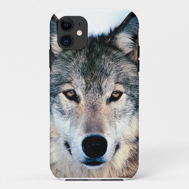 Wolf Case-Mate iPhone Case (Back)