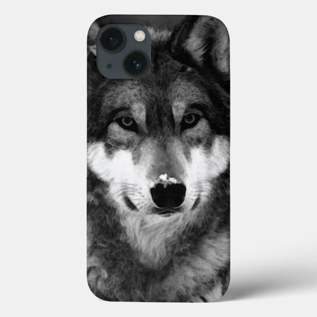 Wolf Case-Mate iPhone Case (Back)