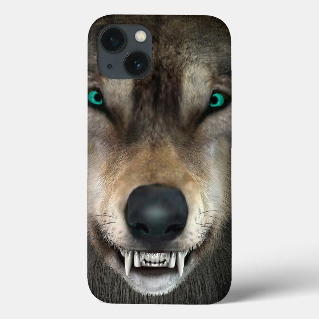 Wolf Case-Mate iPhone Case (Back)