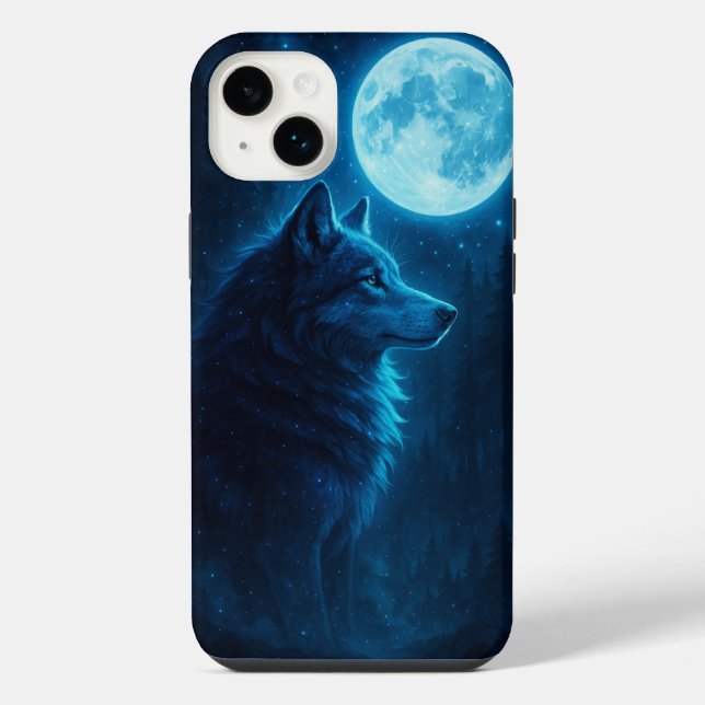 WOLF CELL PHONE CASE (Back)