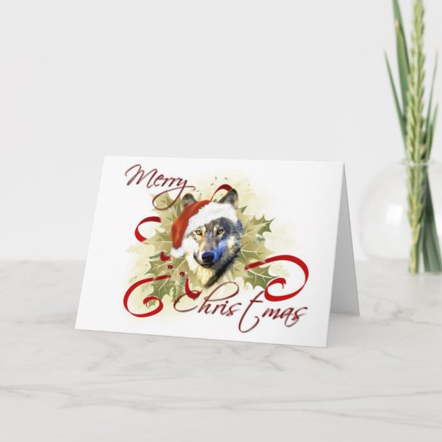 Wolf Christmas Cards (Front)