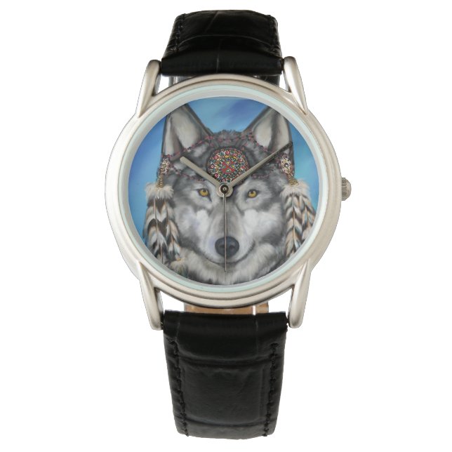 WOLF  CHRISTMAS WATCH (Front)