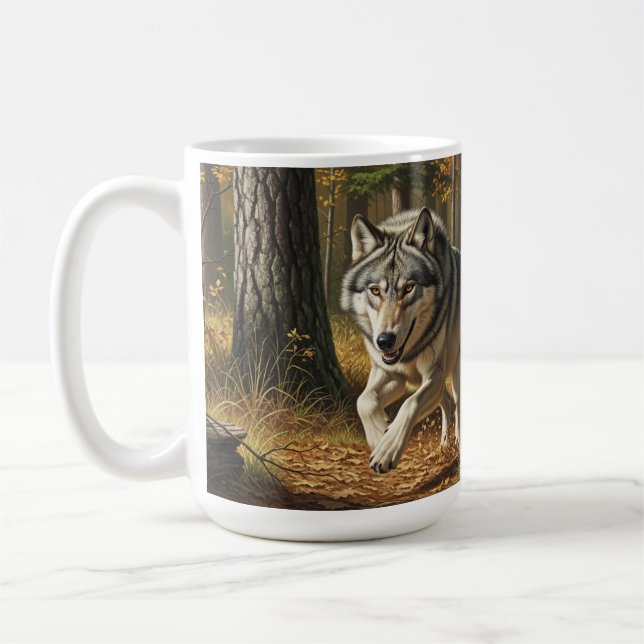 Wolf Classic Mug style 1 (Left)