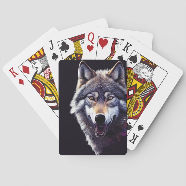 Wolf Classic Playing Cards (Back)