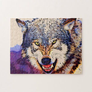 WOLF CLOSE-UP Puzzle