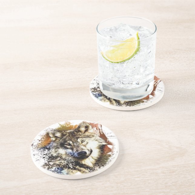 Wolf   coaster (Side)