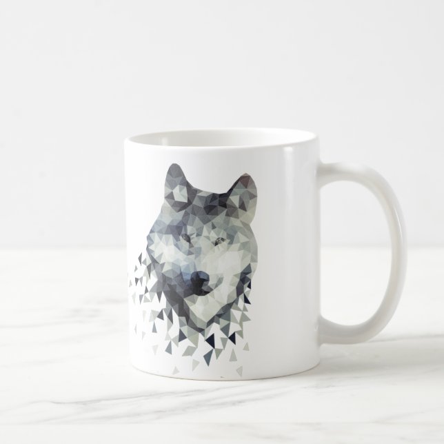 Wolf Coffee Mug (Right)