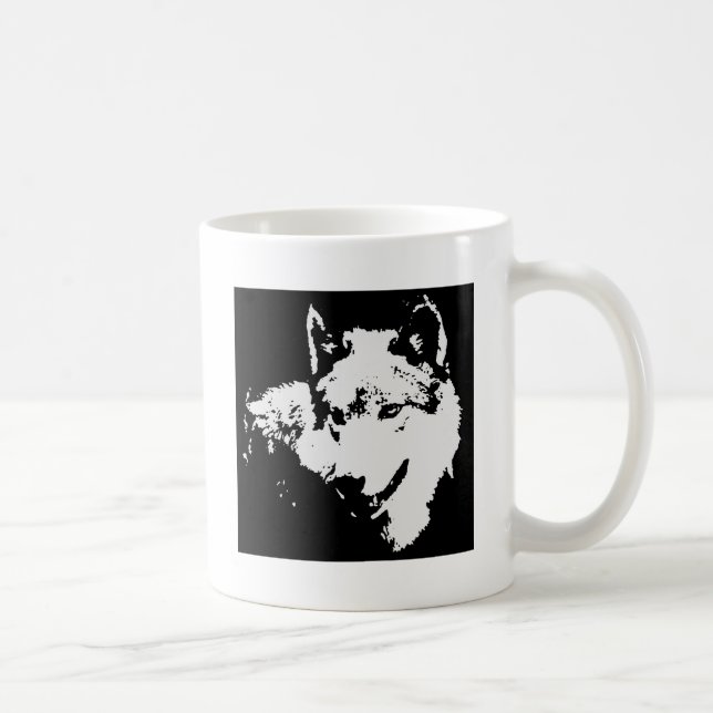 Wolf Coffee Mug (Right)