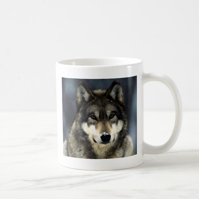 Wolf Coffee Mug (Right)