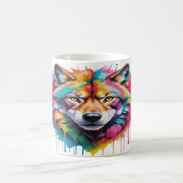 Wolf Coffee Mug (Center)