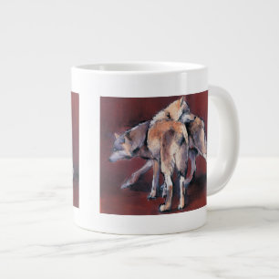 Wolf Composition 2001 Large Coffee Mug