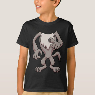 Wolf Costume For Halloween Werewolf Animal Cosplay T-Shirt