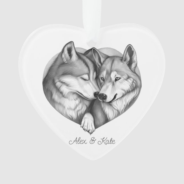Wolf Couple (devant)