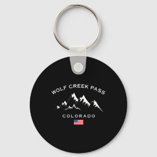 Wolf Creek P Colorado Rocky Mountains Ski Resort S Keychain