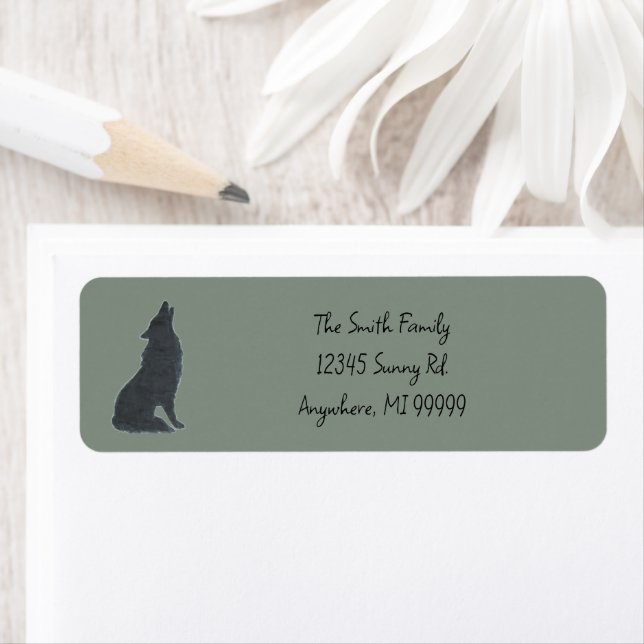 Wolf custom address label  (Insitu)