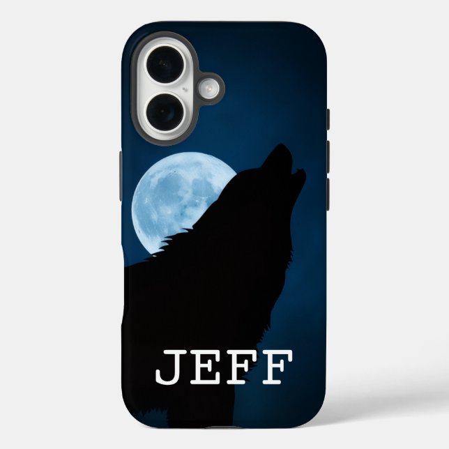 WOLF CUSTOM PHOTO 17 Case-Mate iPhone CASE (Back)