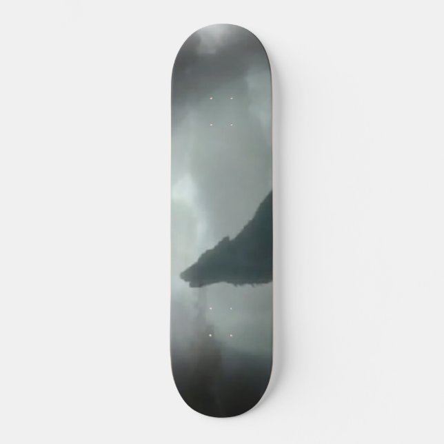 Wolf - Customized Skateboard (Front)