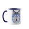 Wolf design mug